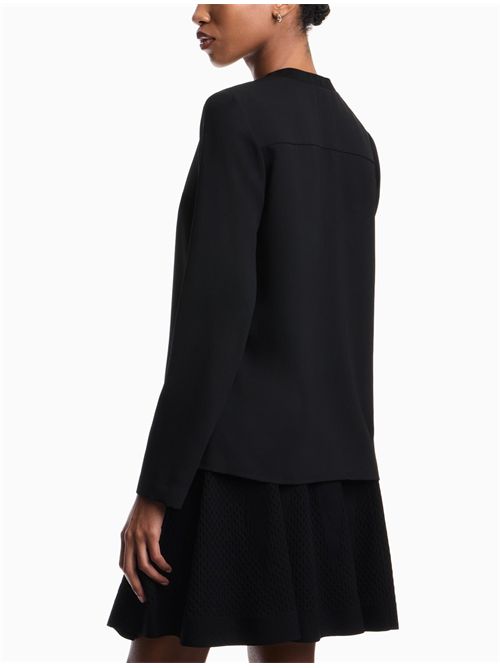 Blusa con scollo a V Emporio Armani | EW003462AF12696UC001