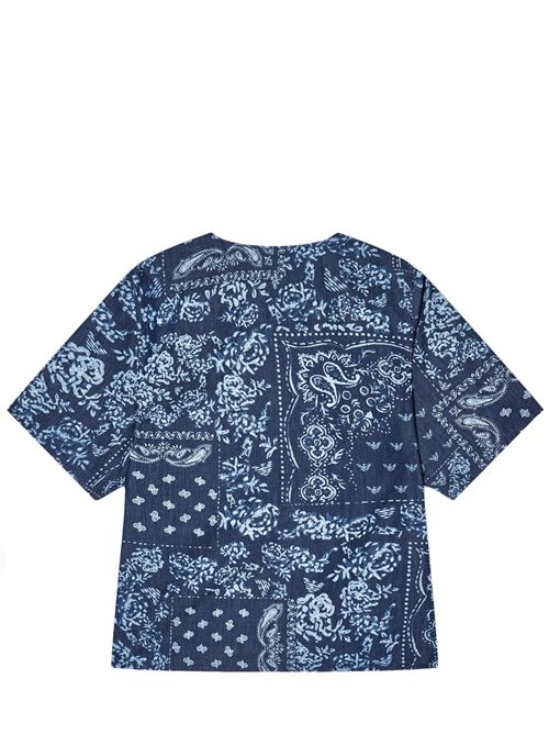 Blusa in chambray Emporio Armani | EW003486AF21079FB002