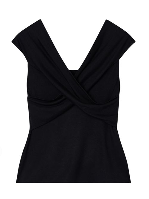 Top con scollo a V Emporio Armani | EW003525AF12328UC001