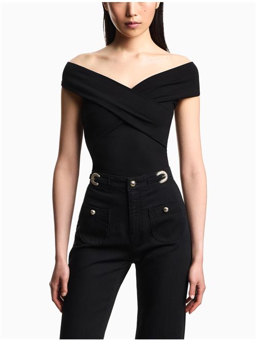 Top con scollo a V Emporio Armani | EW003525AF12328UC001