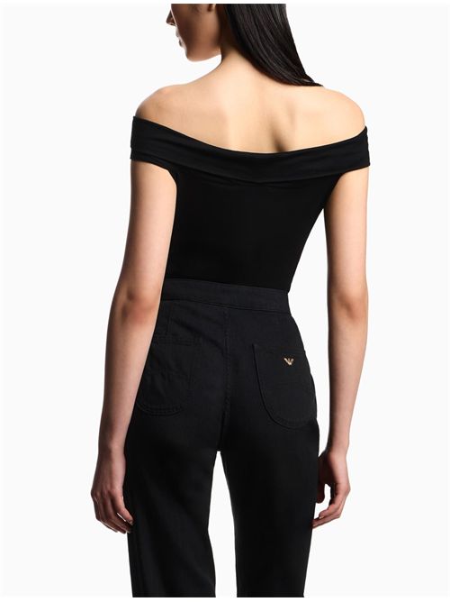Top con scollo a V Emporio Armani | EW003525AF12328UC001