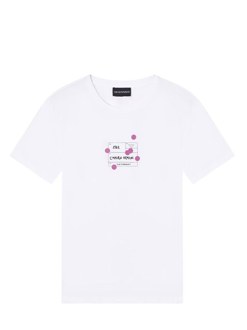 T-shirt con stampa Emporio Armani | EW003593AF12597U0002