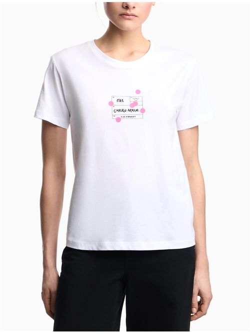 T-shirt con stampa Emporio Armani | EW003593AF12597U0002