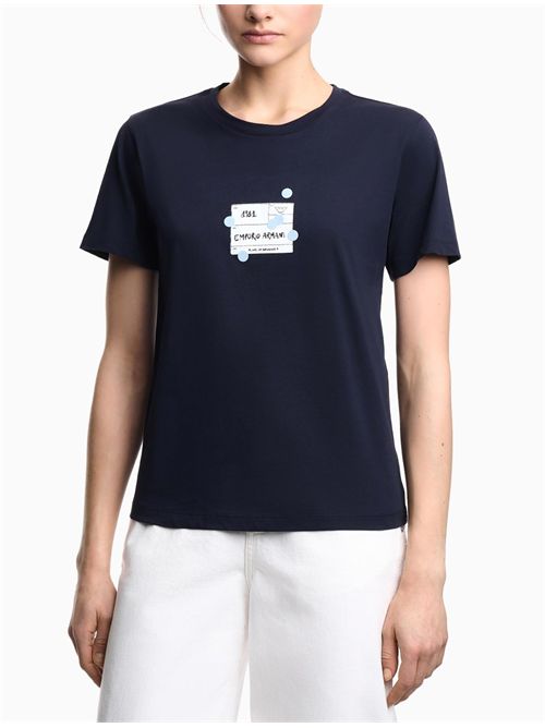 T-shirt con stampa Emporio Armani | EW003593AF12597UB115