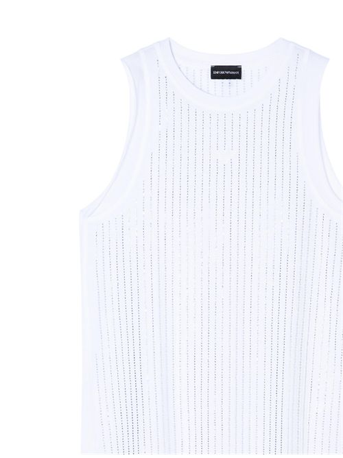 Top con strass Emporio Armani | EW003602AF10003U0002