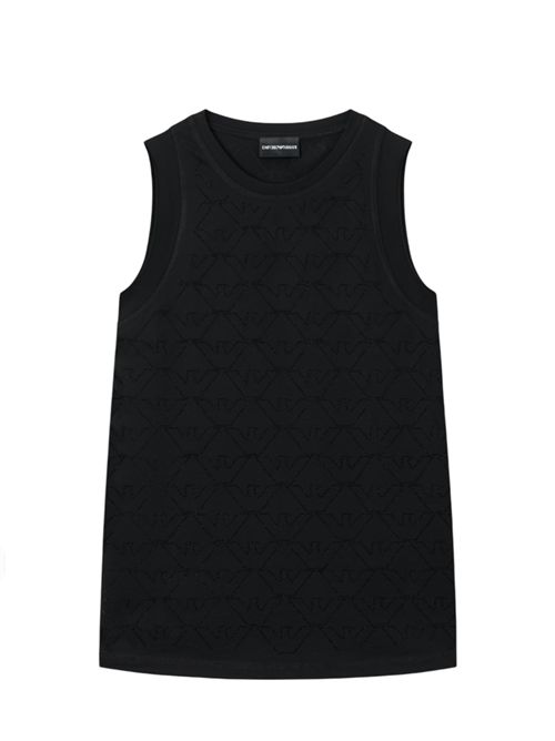Top con strass Emporio Armani | EW003602AF10003UC001