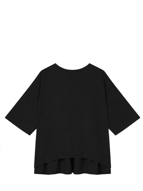 T-shirt con ruches Emporio Armani | EW003835AF22598UC001