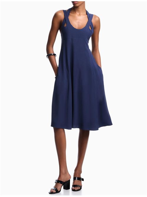 Abito con lavorazione jacquard Emporio Armani | EW004313AF20287UB130