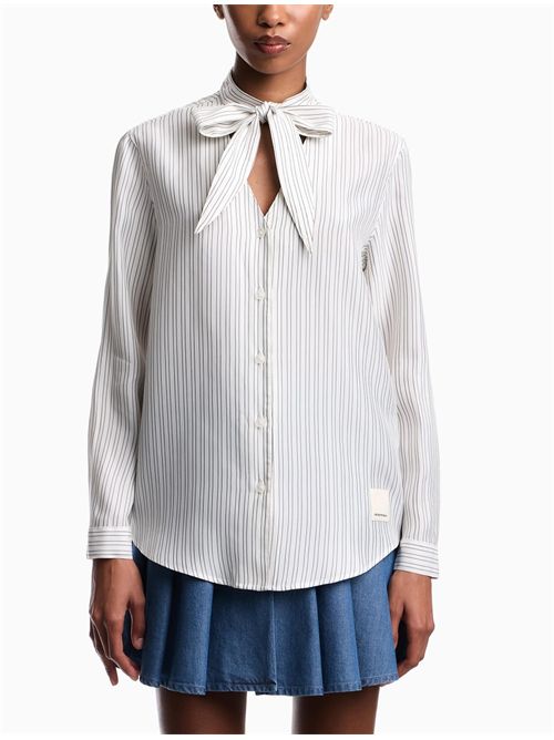 Camicia collo foulard Emporio Armani | EW004357AF24532F0202