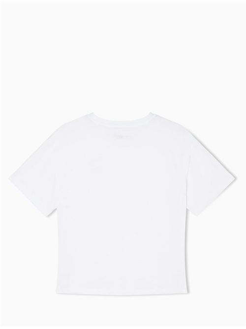 T-shirt con patch logo Emporio Armani | EW004385AF12597U0002