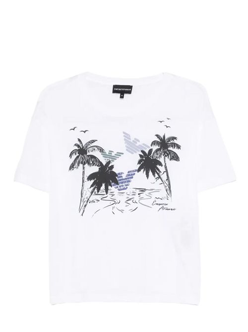 T-shirt con stampa Emporio Armani | EW004393AF24695U0002