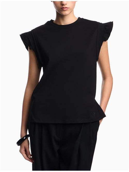 Top con volant Emporio Armani | EW004394AF12573UC001