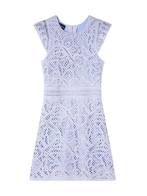 Abito in tessuto ricamo cornely Emporio Armani | EW004407AF22471U9341