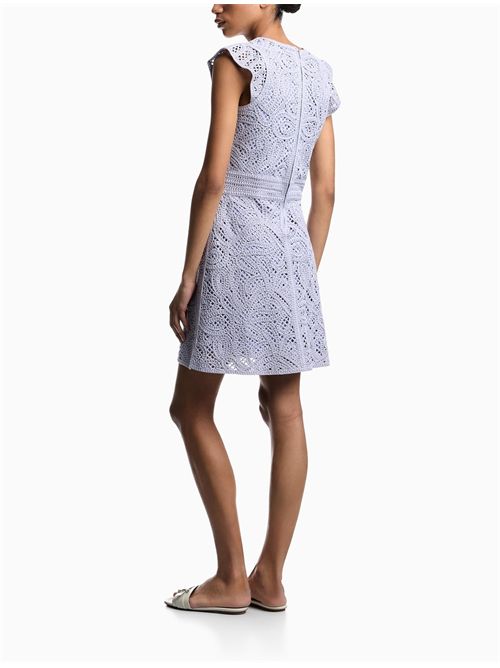 Abito in tessuto ricamo cornely Emporio Armani | EW004407AF22471U9341