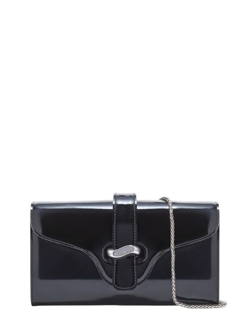 Mini bag in pelle verniciata Emporio Armani | EW004420AF25357UC001