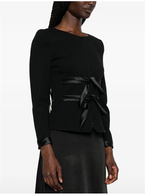 Blazer con fiocco Emporio Armani | EW004435AF12303UC001