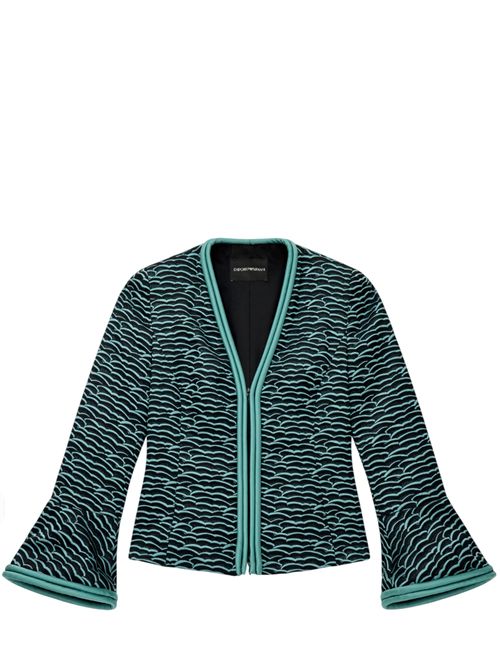 Giacca con maniche svasate Emporio Armani | EW004468TE20224F7181