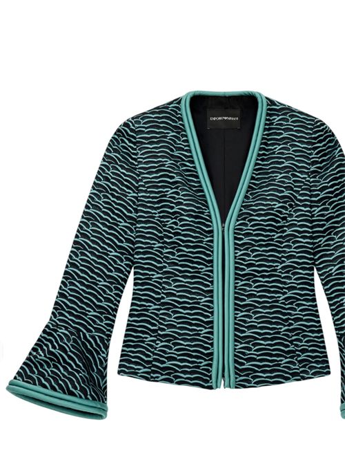 Giacca con maniche svasate Emporio Armani | EW004468TE20224F7181