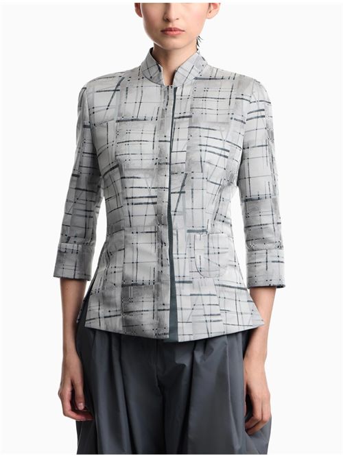 Overshirt con stampa Emporio Armani | EW004474TE20225F8026