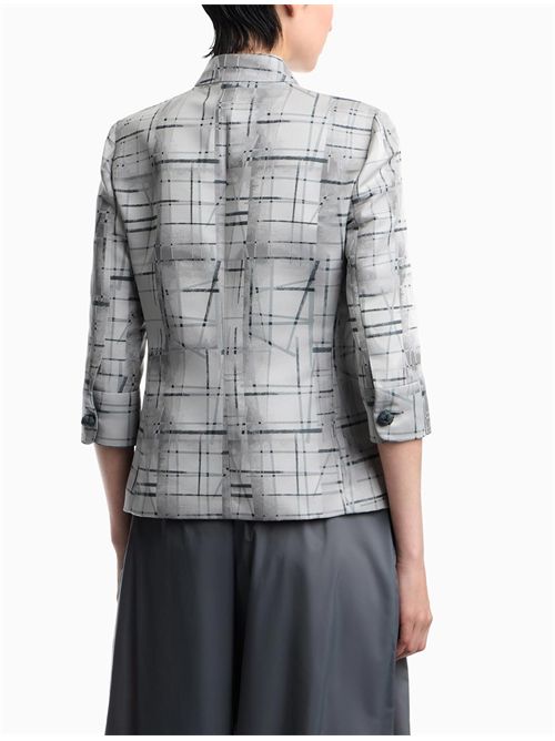 Overshirt con stampa Emporio Armani | EW004474TE20225F8026