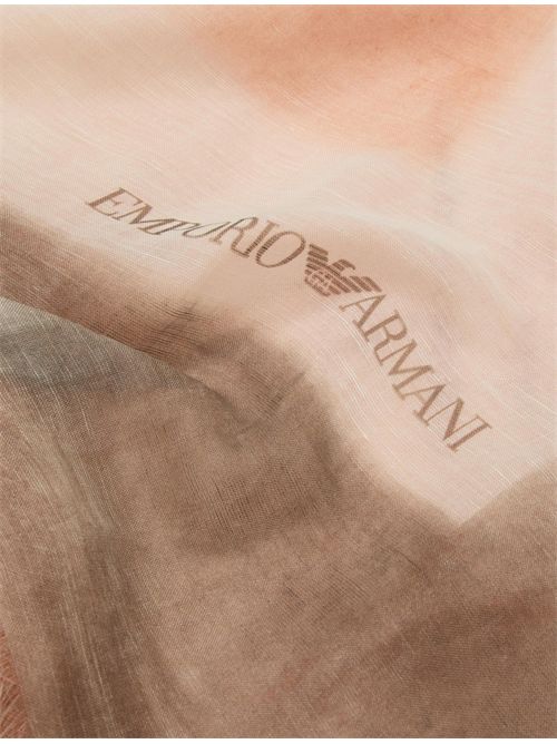 Foulard con stampa Emporio Armani | EW004590AF25456M6338