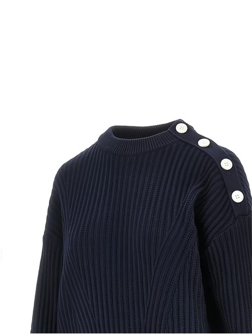 Maglione con bottoni Emporio Armani | EW004647AF25783UB115