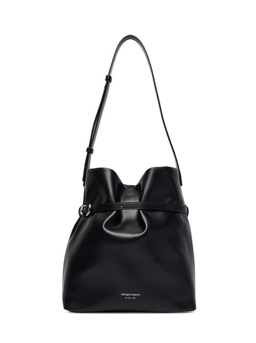 Borsa a secchiello con logo Emporio Armani | EW004751AF13383UC001