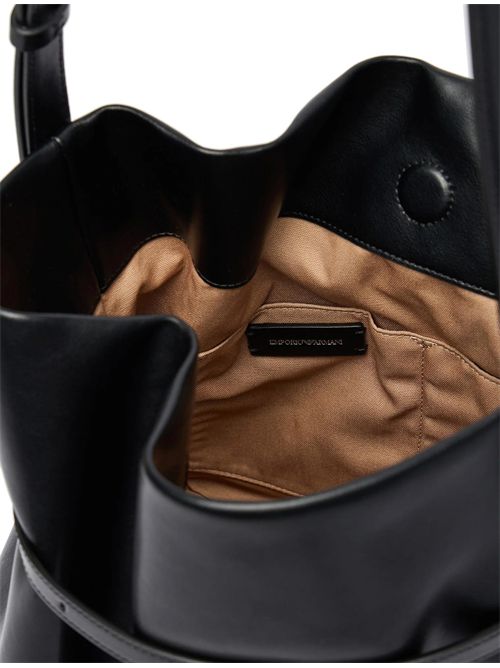 Borsa a secchiello con logo Emporio Armani | EW004751AF13383UC001