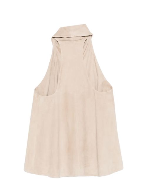 Top in pelle Emporio Armani | EW005157AF28272U6155