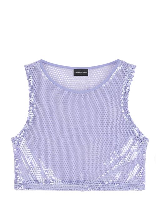 Top con paillettes Emporio Armani | EW005198AF28082FA003