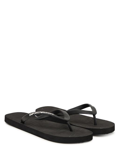 Infradito con logo Emporio Armani | EX000041AF22188MC001