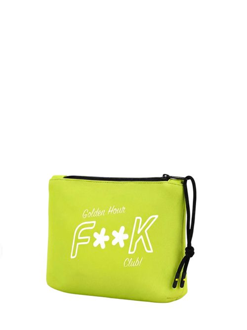 Pochette con logo F**K | FA26-SU8001FYFluo yellow