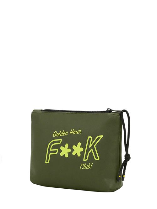 Pochette con logo F**K | FA26-SU8001MGMilitary green