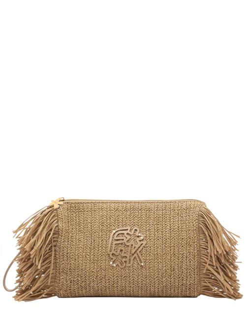 Maxi pochette con logo F**K | FA26-SW0050BGBeige