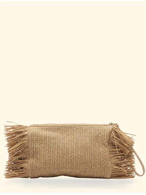 Maxi pochette con logo F**K | FA26-SW0050BGBeige