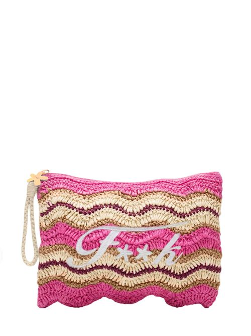 Pochette con logo F**K | FA26-SW0070FXFuxia