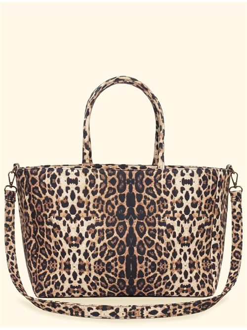 Borsa con stampa animalier F**K | FA26-SW0121X02f.sia