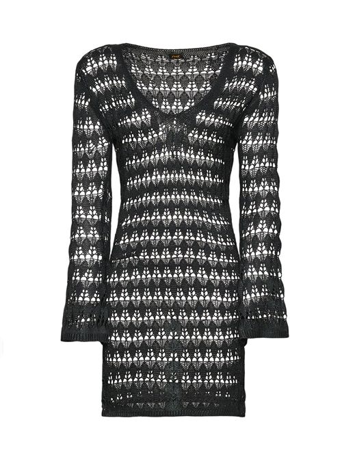 Abito in crochet F**K | FK26-SW0415BKBlack