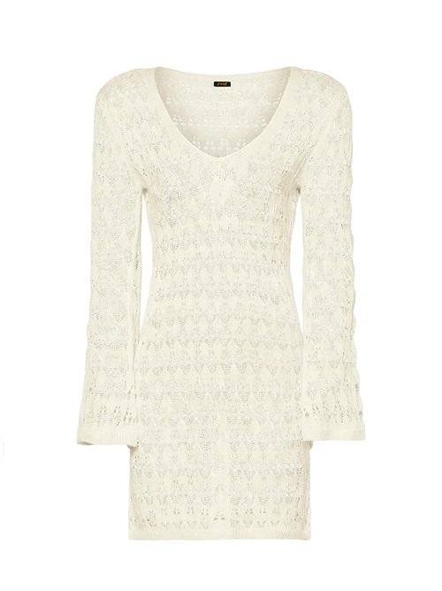 Abito in crochet F**K | FK26-SW0415WHWhite