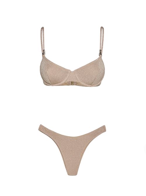 Bikini con ferretto F**K | FK26-SW1101GDGold