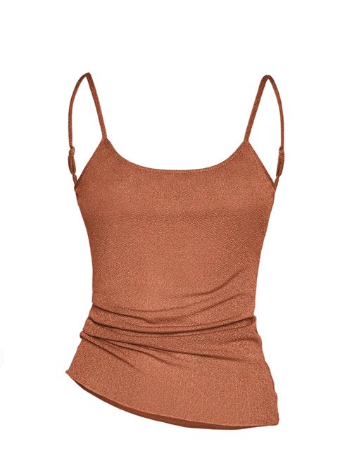 Canotta in lurex F**K | FK26-SW1146OROrange