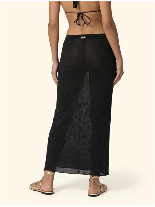 Gonna in lurex F**K | FK26-SW1148BKBlack