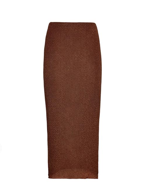 Gonna in lurex F**K | FK26-SW1148BNBrown
