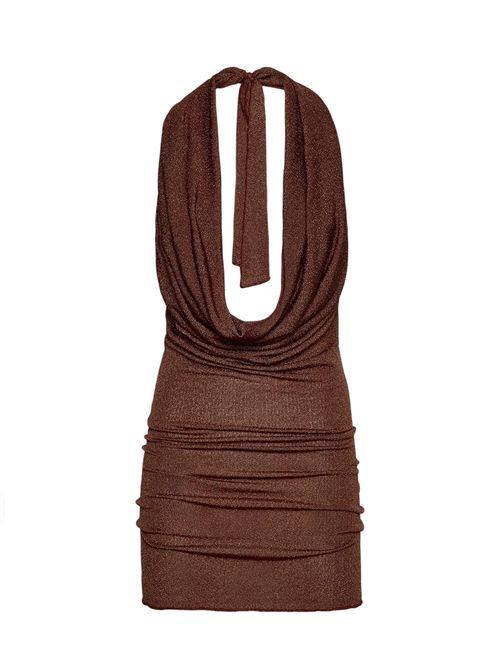 Abito in lurex F**K | FK26-SW1149BNBrown