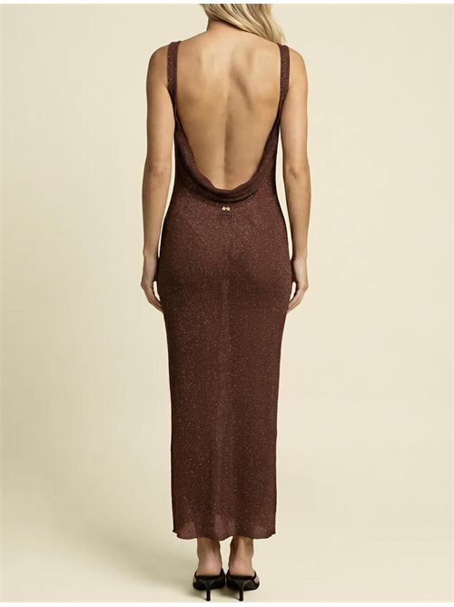 Abito in lurex F**K | FK26-SW1150BNBrown