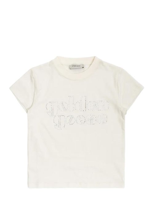 T-shirt con logo Golden Goose Kids | GKP01390.P00243111560