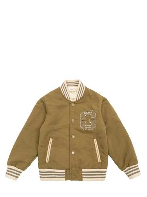 Bomber con logo Golden Goose Kids | GKP02479.P00247435552