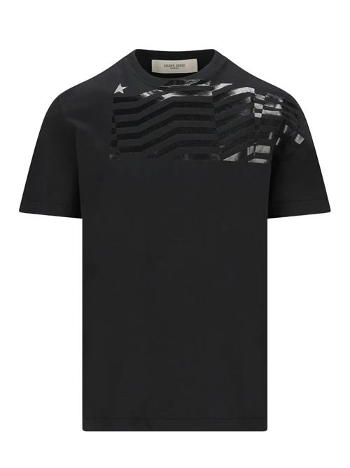 T-shirt con stampa Golden Goose | GUP01220.P00237090100