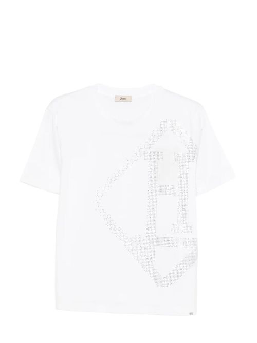 T-shirt con strass Herno | JG000321D521251094