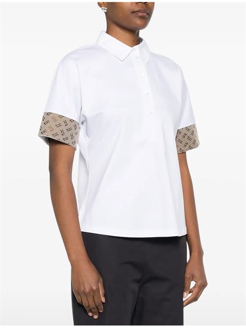 Polo con stampa Herno | JPL00122D520631000